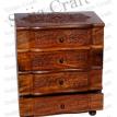 	Reclaimed Wood Chest Drawer With Four Cabinet