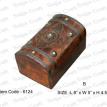 Wood Hand Carved Storage Box