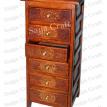 	Wooden Storage Cabinet With 6 Drawer